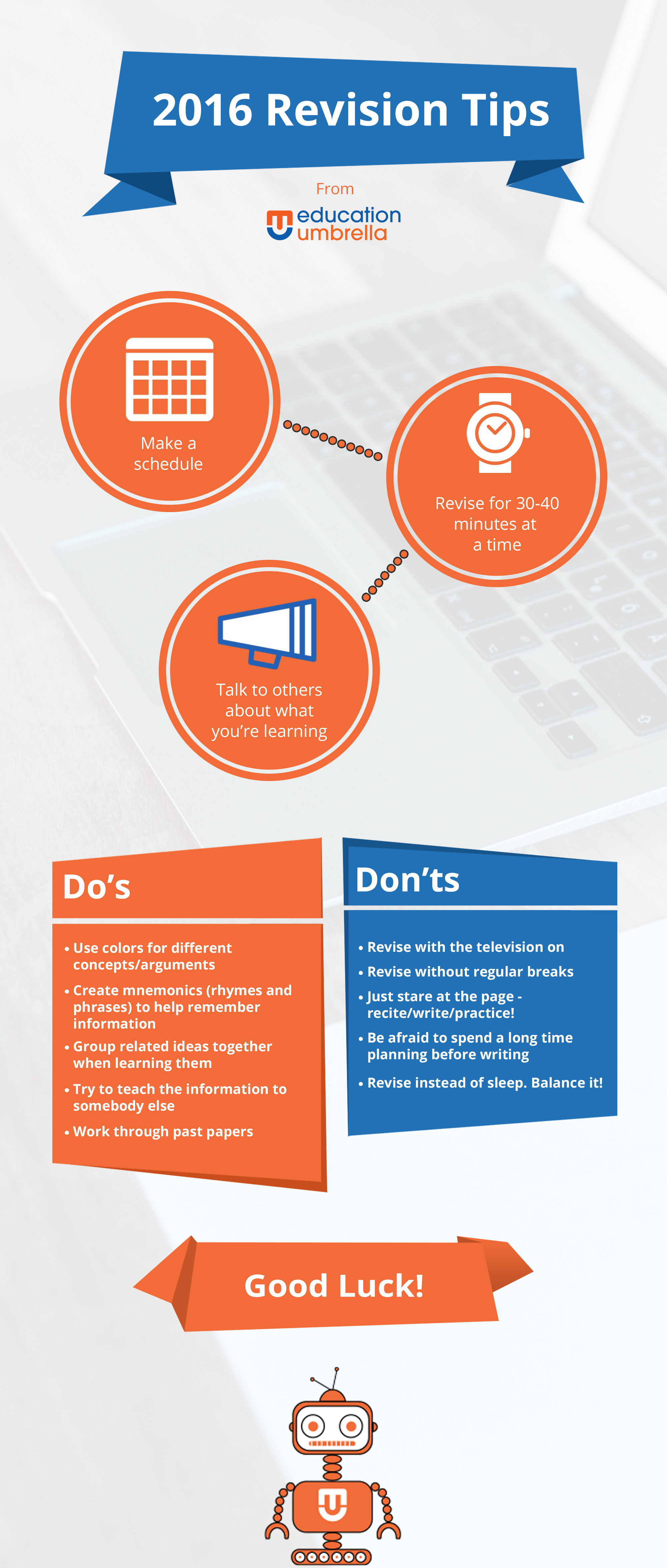 Revision tips INFOGRAPHIC